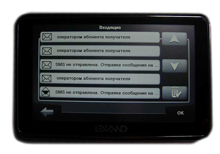 Обзор GPS-навигатора LEXAND Si-515 PRO HD